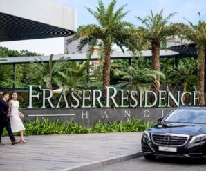 Căn hộ dịch vụ Fraser Residence Hà Nội (gần Ciputra) 5 sao mới khai trương – cho thuê giá tốt